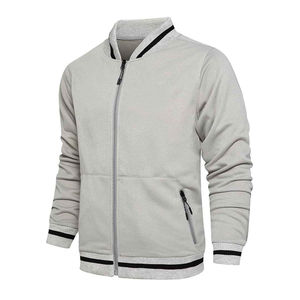 Ensemble de survêtement deux pièces pour homme, imprimé, uni, écologique, mi-lourd, pour le fitness et le quotidien, doublure polaire chaude, 100 % coton - Product Image 3