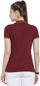 เสื้อโปโลแขนสั้นสำหรับผู้หญิงใส่วิ่งออกกำลังกายรัดรูประบายอากาศได้ดีใส่สบาย - Product Image 6