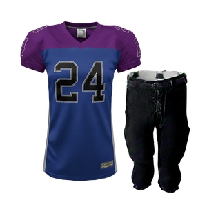 Maillot de football américain de performance pour adultes, prêt pour les matchs, en polyester respirant 250 GSM, vente en gros - Product Image 3