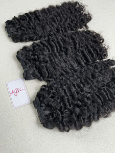 Paquetes de Cabello Humano Birmano Rizado Virgen Más Vendidos, 100% Cutícula Alineada, Paquetes de Cabello Humano Vietnamita, Precio de Mayorista - Product Image 4