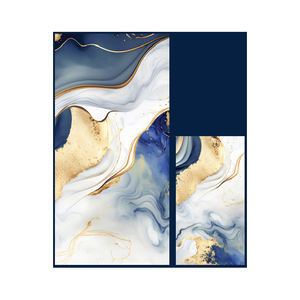 600x1200 Finition mate Non émaillée Antidérapante Calacatta Blanc Gris clair Grande dalle Porcelaine Carreaux de sol en céramique - Product Image 4