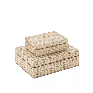 Best Choice Mother of Pearl Inlay Mubkhar Incense Burner Seashells <b>Gift</b> <b>Box</b> Set for Ramadan <b>Eid</b> - Product Image 4