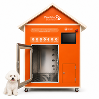 Estación de Lavado de Mascotas Automática de Autoservicio las 24 Horas, Máquina de Lavado de Perros con Sistema de Pago Inteligente y Operación sin Personal
