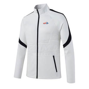 Ropa deportiva de gran venta, chándal ajustado para hombre, para entrenamiento, cómodo, con cierre de cremallera, para deportistas. - Product Image 3