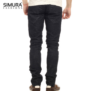 Service OEM Spandex – Nouveaux Jeans Déchirés Décontractés pour Hommes, Style Western Tendance, Coupe Droite en Coton, Coupe-Vent - Product Image 6