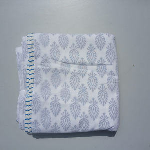 Algodón estampado transparente Dohar AC edredón verano tamaño Queen bebé Dohar algodón orgánico manta algodón bebé edredón - Product Image 1