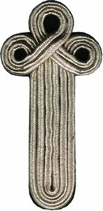 อินทรธนูโลหะสีทองสีเงินงานตามสั่งอุปกรณ์ป้องกันส่วนบุคคลสำหรับเครื่องแบบยาม - Product Image 3