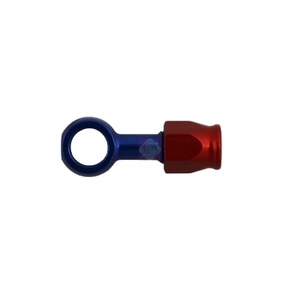 Tube Assembly Ring Connection 12mm Dash-4 Short Aluminum - Product Image 1