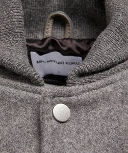 Veste de Baseball avec Logo personnalisé pour homme, manteau de style urbain avec broderie Chenille - Product Image 4