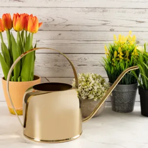 Bol à fleurs en aluminium moderne décoratif pour mariage - Product Image 3