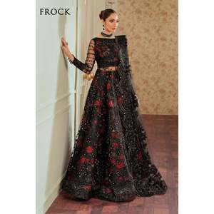 Vestido hecho a mano con estampado floral de organza, corte en A y cintura imperio - Product Image 6