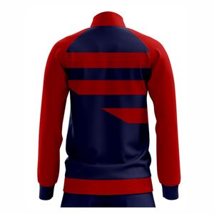 Chándal de poliéster de bloque de color para hombre con logotipo de impresión personalizado de moda de alta calidad - Product Image 5