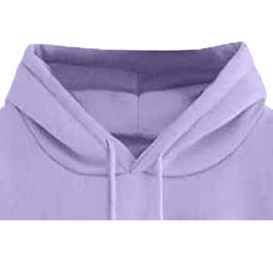 Sudadera de Forro Polar Personalizada para Mujer, Vestido de Invierno, 100% Algodón, Transpirable, Resistente al Viento, Ecológico, con Logotipo Bordado en la Parte Delantera, 360g - Product Image 2