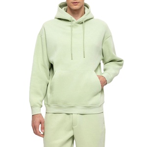 Ensemble de survêtement à capuche en molleton 100 % coton imprimé de qualité supérieure PUFFIN SPORTS pour homme, coupe régulière, design 2-en-1 - Product Image 1