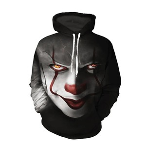 Nueva llegada sudaderas con capucha de personalidad películas de terror 3D impreso pulóver hombres mujeres Casual sudaderas con capucha de gran tamaño Cool Hoodie - Product Image 3