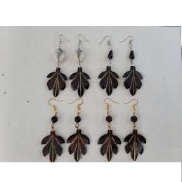 Pendientes de Cuerno de Búfalo Impermeables de la Mejor Calidad en Oferta para un Estilo de Vida Saludable, Producto de Joyería Más Demandado - Product Image 3