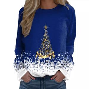 Cotton Korean Premium Quality Sweatshirt Breathable for <b>Women</b> Sweatshirt for <b>Christmas</b> Jumper MS-SS-1118 - Product Image 5