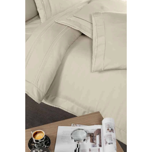 Juego de Ropa de Cama de Satén de Lujo de 6 Piezas, Tamaño King, con Funda Nórdica y Sábana Ajustable, de Algodón Satinado, para Uso Doméstico - Product Image 2