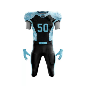 Uniforme de football américain imprimé par sublimation, nouveau design, uniforme de football américain confortable et respirant, meilleure vente - Product Image 2