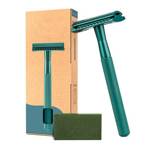 Maquinilla de afeitar de seguridad personalizada para hombres, maquinillas de afeitar de seguridad rectas, venta al por mayor, precio bajo, maquinillas de afeitar de seguridad - Product Image 1