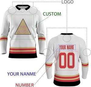 Uniforme de hockey sobre hielo de talla grande para adultos Diseño más popular con su propio logotipo - Product Image 5