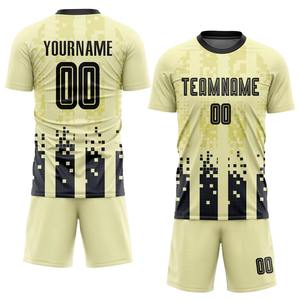 Camisetas de fútbol para hombre, camiseta de fútbol de manga corta con pantalones cortos de fútbol, uniformes de entrenamiento, equipo de fútbol de alta calidad - Product Image 2