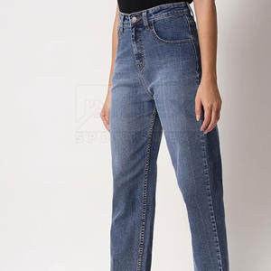 Precio barato Uso al aire libre Mujeres Jeans Pant Profesional Hecho Nuevo Último diseño Mujeres Jeans Pant - Product Image 2