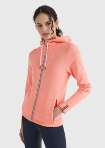 Chaqueta de Equitación Juvenil de Forro Polar, Cortavientos, Impermeable, Transpirable, Paneles de Nailon, Ribete Reflectante, Bolsillos con Cremallera para Mayor Seguridad y Comodidad - Product Image 3