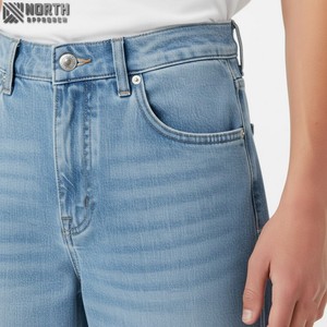 OEM กางเกงยีนส์เอวสูงทรงหลวมโอเวอร์ไซส์ - Product Image 6