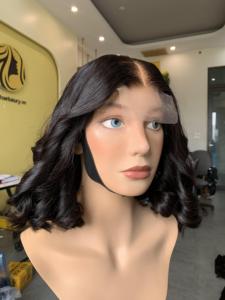 Extensiones de Cabello Vietnamita de Una Sola Tira, Estilo Textura Voluminosa, 10 Pulgadas, Nudos Decolorados - Product Image 1