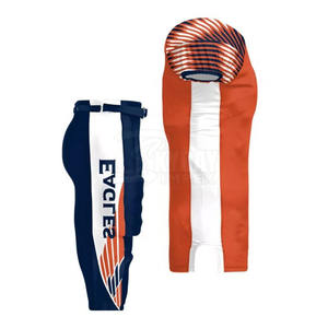 Créez votre propre uniforme de football américain, grande taille, couleurs et logo personnalisés de haute qualité, prix d'usine bas en stock - Product Image 4