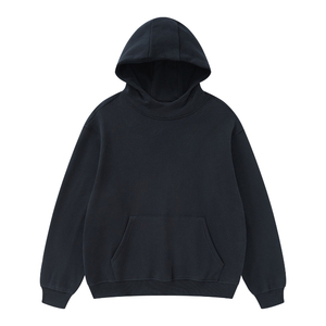 Sweat à capuche d'hiver en polaire lourde de haute qualité personnalisé vierge surdimensionné grande taille sweat à capuche en coton pour hommes impression numérique Logo personnalisé - Product Image 6