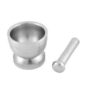Mortier et pilon de qualité supérieure parfaits pour broyer les épices et les herbes Ensemble de mortier et de pilon durable Outil essentiel pour votre cuisine - Product Image 1