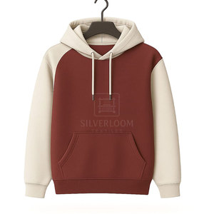 Sudaderas con capucha de lana para Hombre | Tela de algodón Chambray 280 GSM | Logotipo personalizado OEM ODM | Sudadera informal con capucha de invierno - Product Image 3