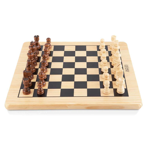 Juego de ajedrez de diseño moderno con logotipo personalizado, juego de mesa de lujo para deportes en interiores y entretenimiento, piezas de ajedrez - Product Image 4