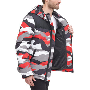 Veste matelassée à fermeture éclair pour homme, de haute qualité, nouvelle, élégante, longue, taille XL, à capuche, col montant, imperméable, respirante, tissu chaud - Product Image 3