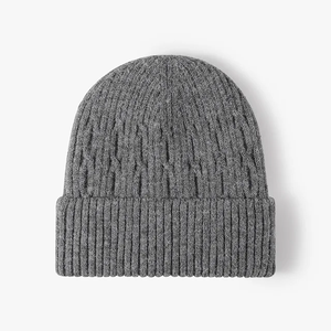 Custom Design Unisex Adjustable <b>Fleece</b> Knitted <b>Beanies</b> Wholesale High Quality Comfortable Breathable Outdoor Men Women - Product Image 6