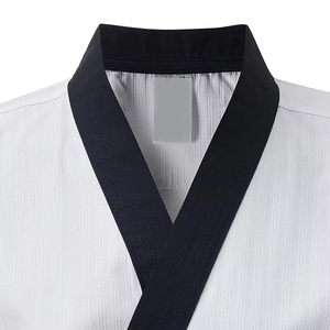 Uniforme de Taekwondo de Diseño Moderno, Hecho a Medida, de Alta Calidad, en Spandex/Poliéster, Conjuntos de Ropa de Artes Marciales con Logotipo Frontal, MOQ Bajo - Product Image 5