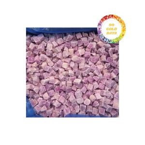 Délicieuse igname violette congelée avec une texture douce de teinte violette naturelle et un arôme doux, idéale pour cuisiner des desserts et des recettes de boissons - Product Image 2