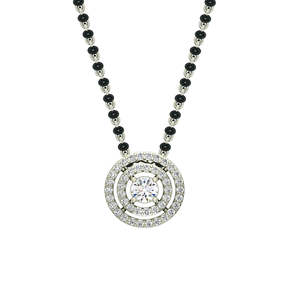 NOVAMART Fine Pure Silver Mangalsutra Cultural Collectible Jewelry Gift for <b>Wives</b> Wholesale Export - Product Image 1