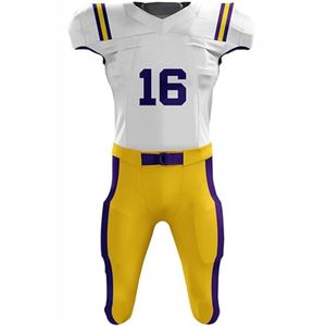 Uniforme de Fútbol Americano Hecho a Medida, de Alta Calidad, Transpirable, Absorbente de Humedad, con Protección UV, Manga Corta, Unisex, para Todas las Temporadas - Product Image 5