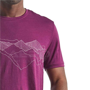 New Trend Men's Short Sleeve T-<b>Shirt</b> 100% Cotton Knitted Streetwear Fashion <b>Summer</b> <b>Shirt</b> - Product Image 4