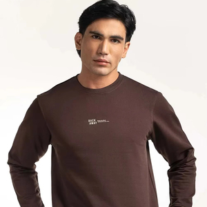 Sweat-shirt décontracté et élégant pour hommes, pull à capuche confortable, chaud, athlétique, polyester/coton, mode pour l'hiver - Product Image 1