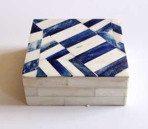 ถาดรองกระดูกแบบฝังตามธรรมชาติที่ทำด้วยมือทันสมัยปรับแต่งได้สำหรับโรงแรมบ้านร้านอาหารอินเดีย - Product Image 4