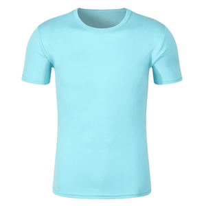 GAF OEM High Quality 180gsm 100% Cotton Custom <b>Logo</b> Knitted O-Neck Breathable Blank T Shirt For Men Sport Tee Shirts - Product Image 5