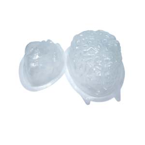 ชุดแม่พิมพ์พุดดิ้งรูปสมองและหัวใจ 2 ชิ้น อุปกรณ์ทำขนมและเบเกอรี่ - Product Image 1