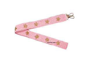 กระเป๋าถือปรับได้สายรัดกระเป๋าลูกปัดแบบปรับได้เข็มขัดโลหะดีไซน์สีสันสดใสและเป็นเอกลักษณ์ - Product Image 4