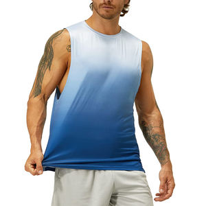 Nouvelle Arrivée Haute Demande Débardeur Homme Personnalisé par Sublimation Respirant en Maille Imprimé Design Sportswear de Haute Qualité OEM - Product Image 3
