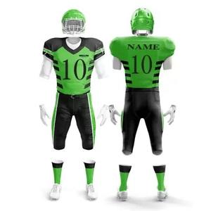 Proveedor Profesional de Uniformes de Fútbol Americano, Camisetas y Pantalones de Primera Calidad, Transpirables, Impresos con Serigrafía, de Viscosa/Algodón de Secado Rápido - Product Image 2