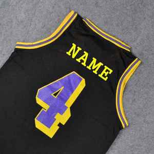 Ensemble de maillots de basket-ball personnalisés OEM |   Uniforme de basket-ball sublimé pour hommes avec nom et numéro - Product Image 2